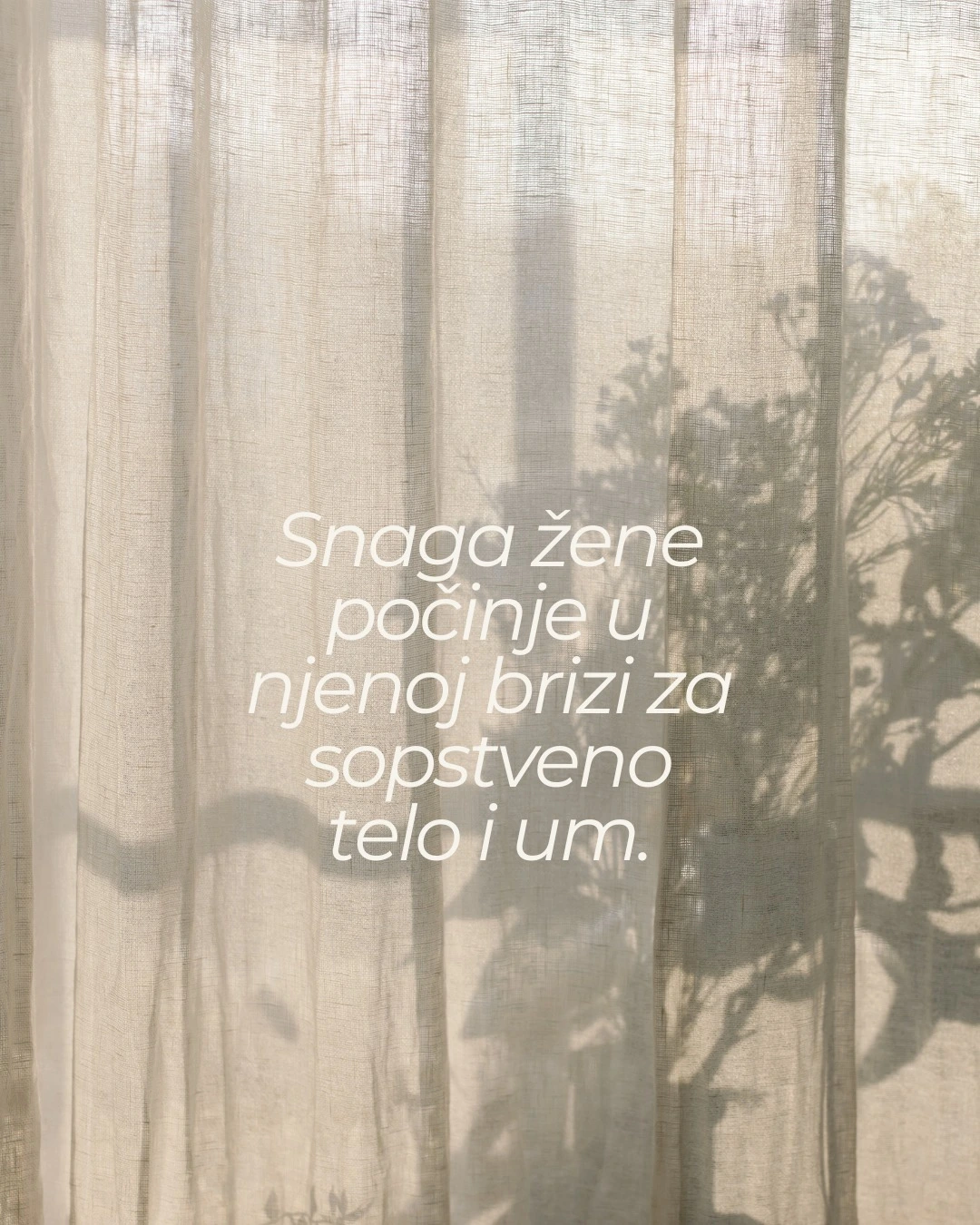 Slažeš se? Podeli s nama kako ti brineš o svom telu i umu! ⬇️

#telo #um #žena #zdrava #nutrijenti #suplimenti #dodaciishrani #quote #mudremisli