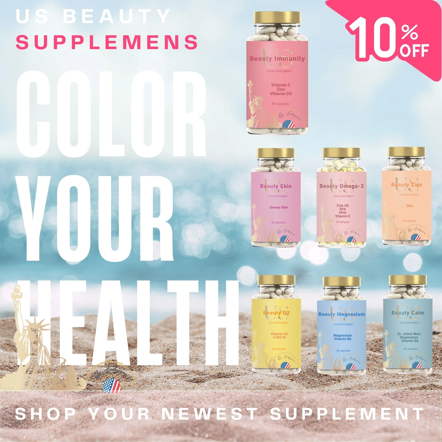 Iskoristite priliku!
US Beauty suplementi so sada na sniženju 10%

#supplements #suplementi #vitamini #snizenje