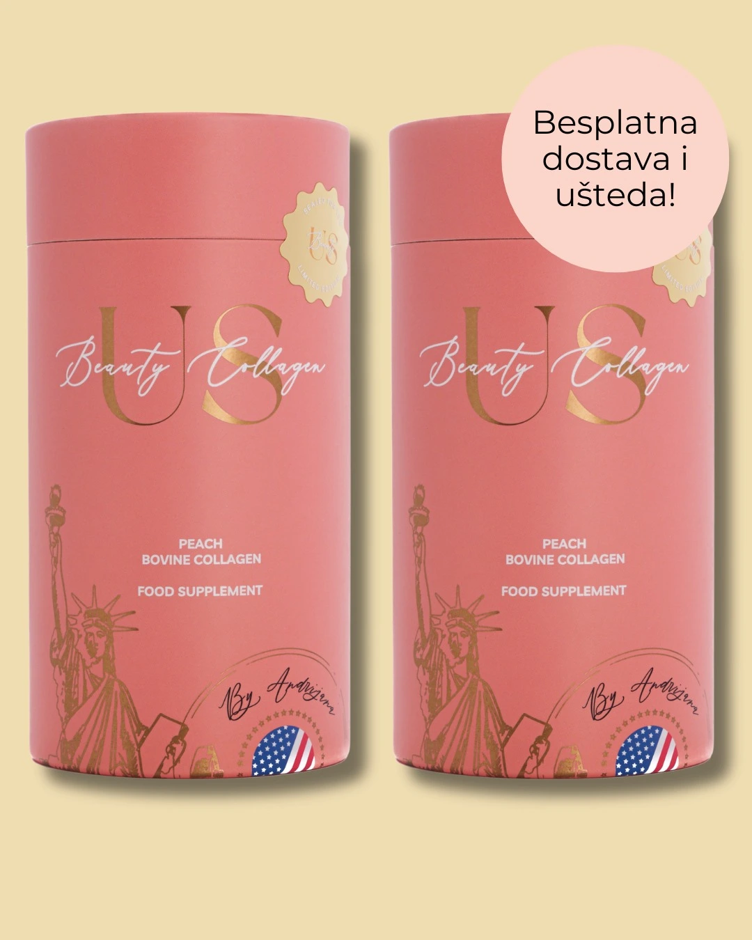 ✨ Blistava koža i ušteda idu ruku pod ruku! ✨
Kupite 2 ili više kolagena i dobijate BESPLATNU dostavu širom sveta + dodatnu uštedu na svakom pakovanju! 💖
Ne čekajte – kliknite u bios na link i započnite svoju rutinu za zdravu i sjajnu kožu.🌍💧

#blistavakoža #kolagen #ušteda #akcija #besplatnadostava #usbeauty #kicnadevojcica