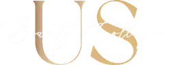 US Beauty Logo White